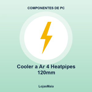 Cooler a Ar 4 Heatpipes 120mm