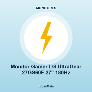 Monitor Gamer LG UltraGear 27GS60F 27" 180Hz