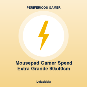 Mousepad Gamer Speed Extra Grande 90x40cm